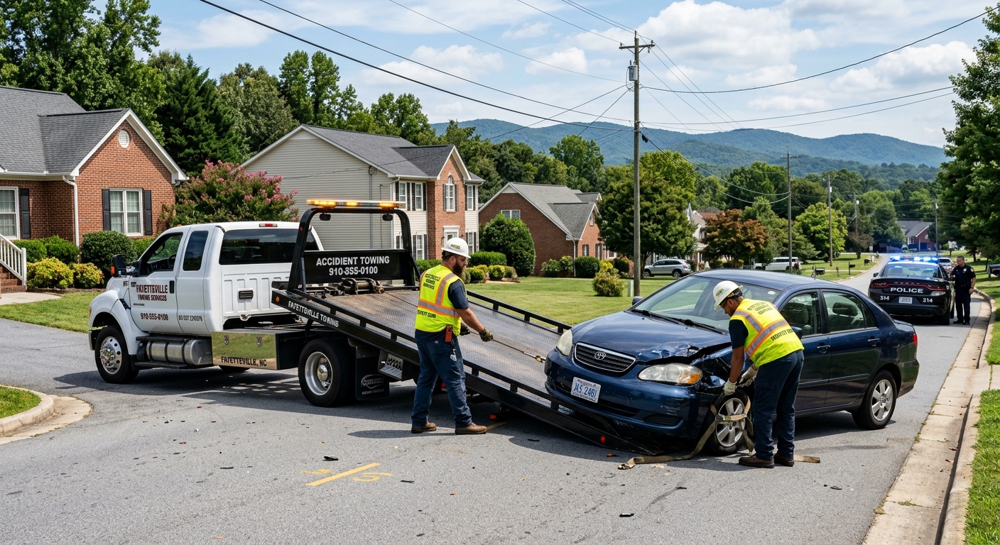 Accident Towing Fayetteville NC — Fayetteville,North Carolina,United States towing services fayetteville nc