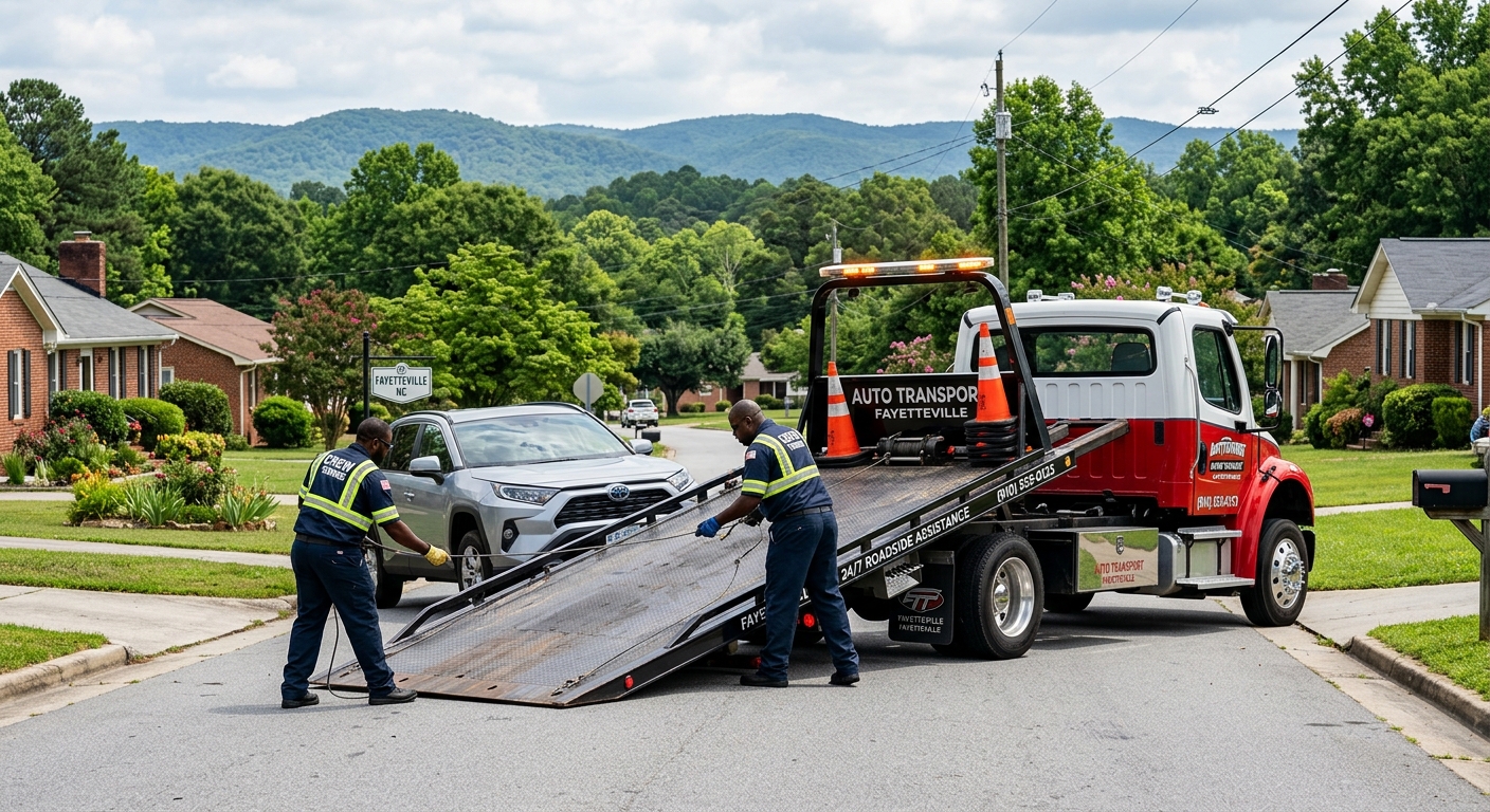 Auto Transport Fayetteville — Fayetteville,North Carolina,United States towing services fayetteville nc