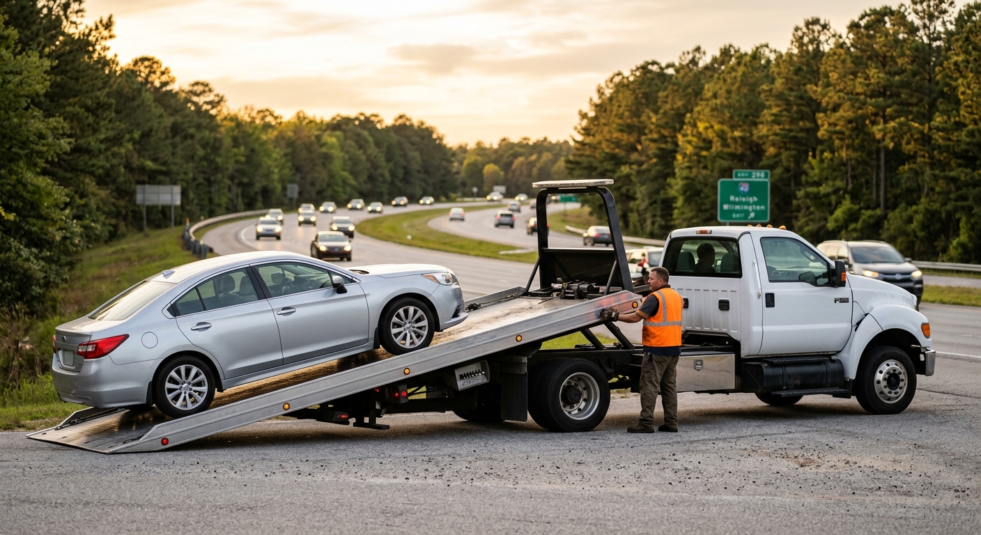 Towing services in Fayetteville NC - hero