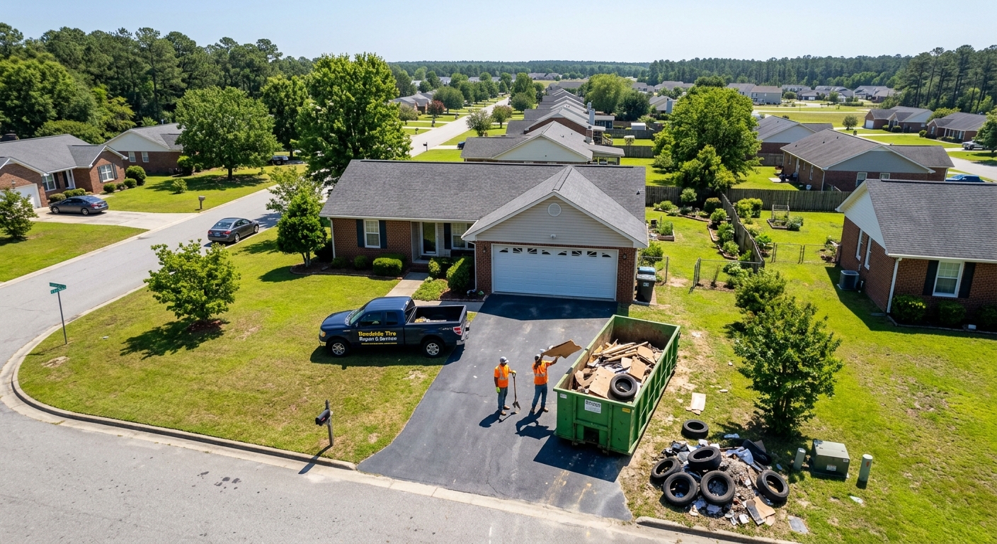 Roadside Tire Repair — Fayetteville,North Carolina,United States towing services fayetteville nc